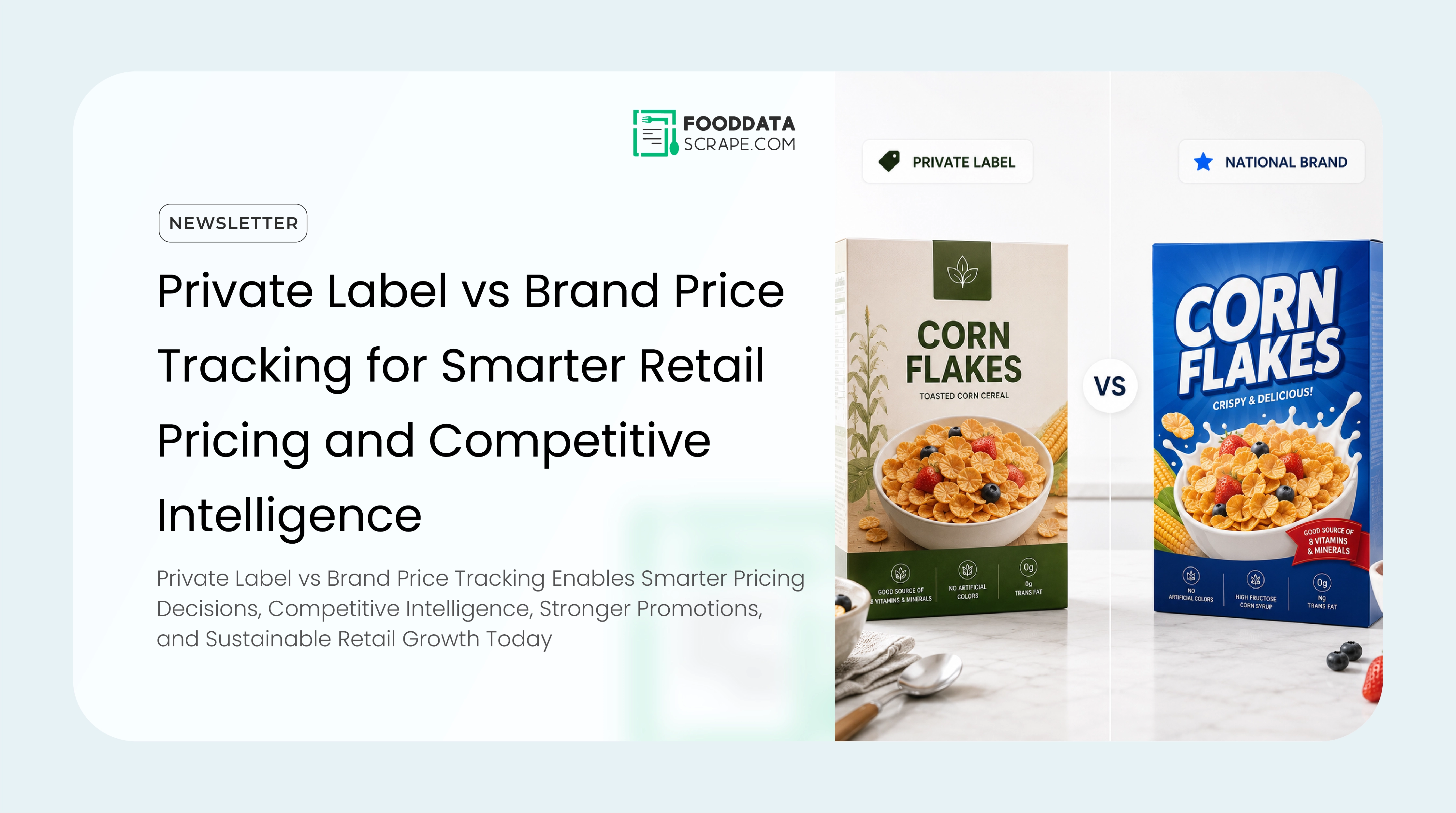 Private Label vs Brand Price Tracking for Smarter Retail Pricing and Competitive Intelligence